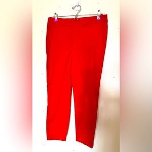Kut From The Kloth Marlen Pull On Capri Pant Red